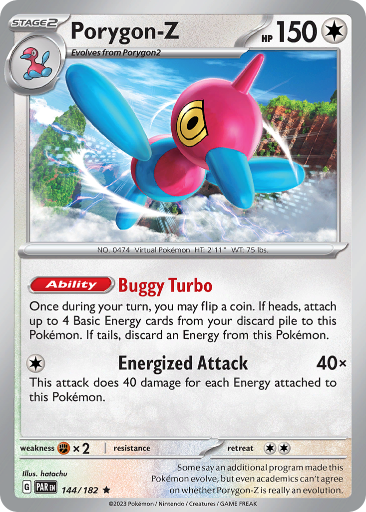 144/182 [SV4] Porygon-Z - Rare