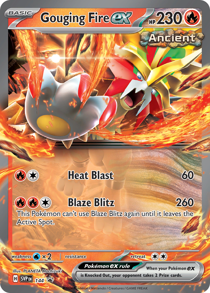 144/215 [PR-SV] Gouging Fire ex - Promo