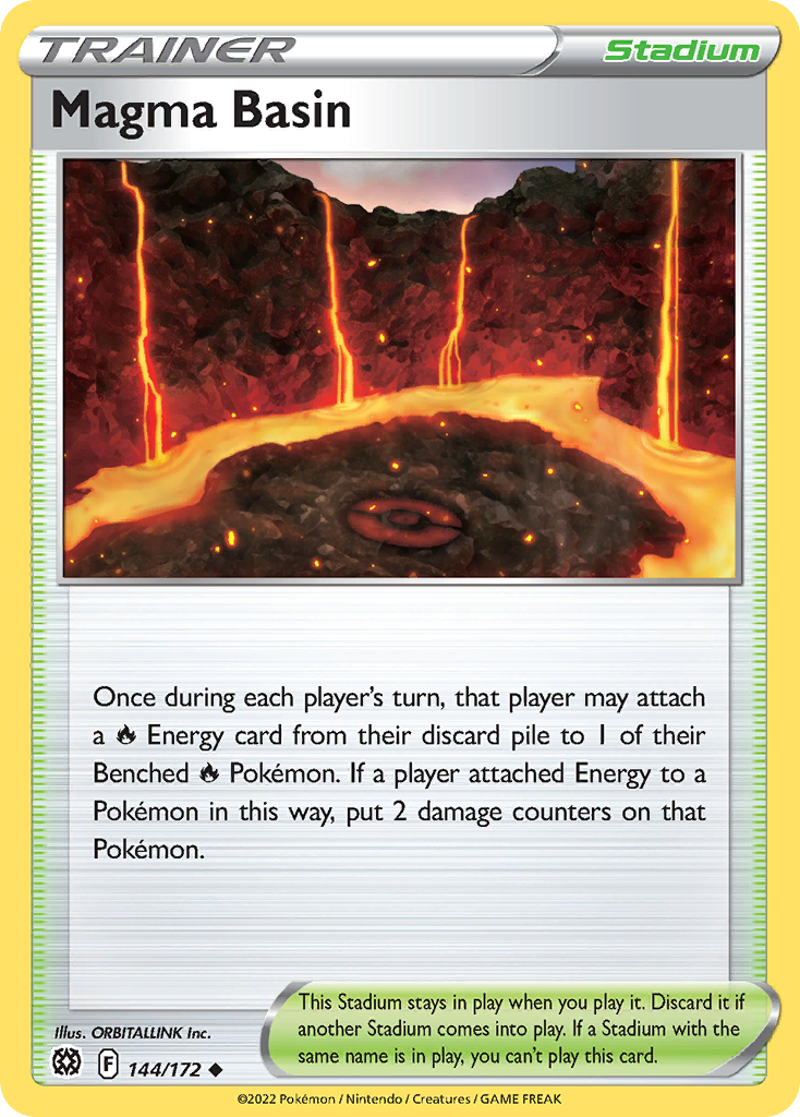 144/172 [BRS] Magma Basin - Uncommon