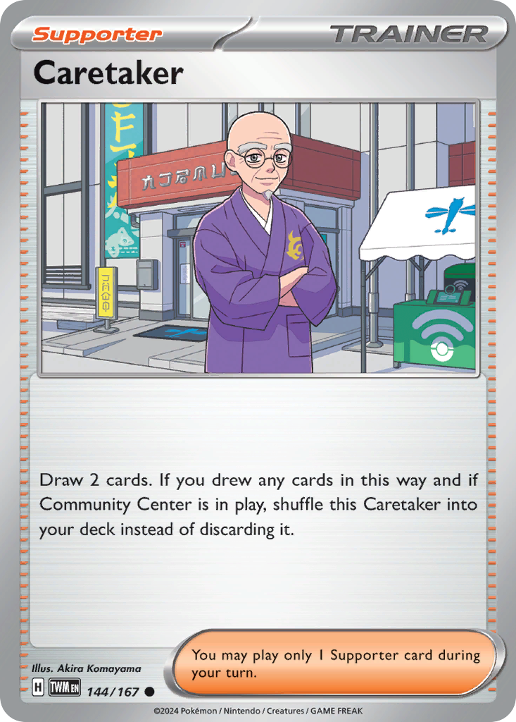 144/167 [TWM] Caretaker - Common