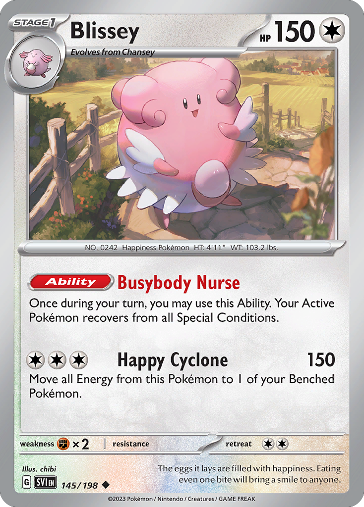 145/198 [SV1] Blissey - Uncommon