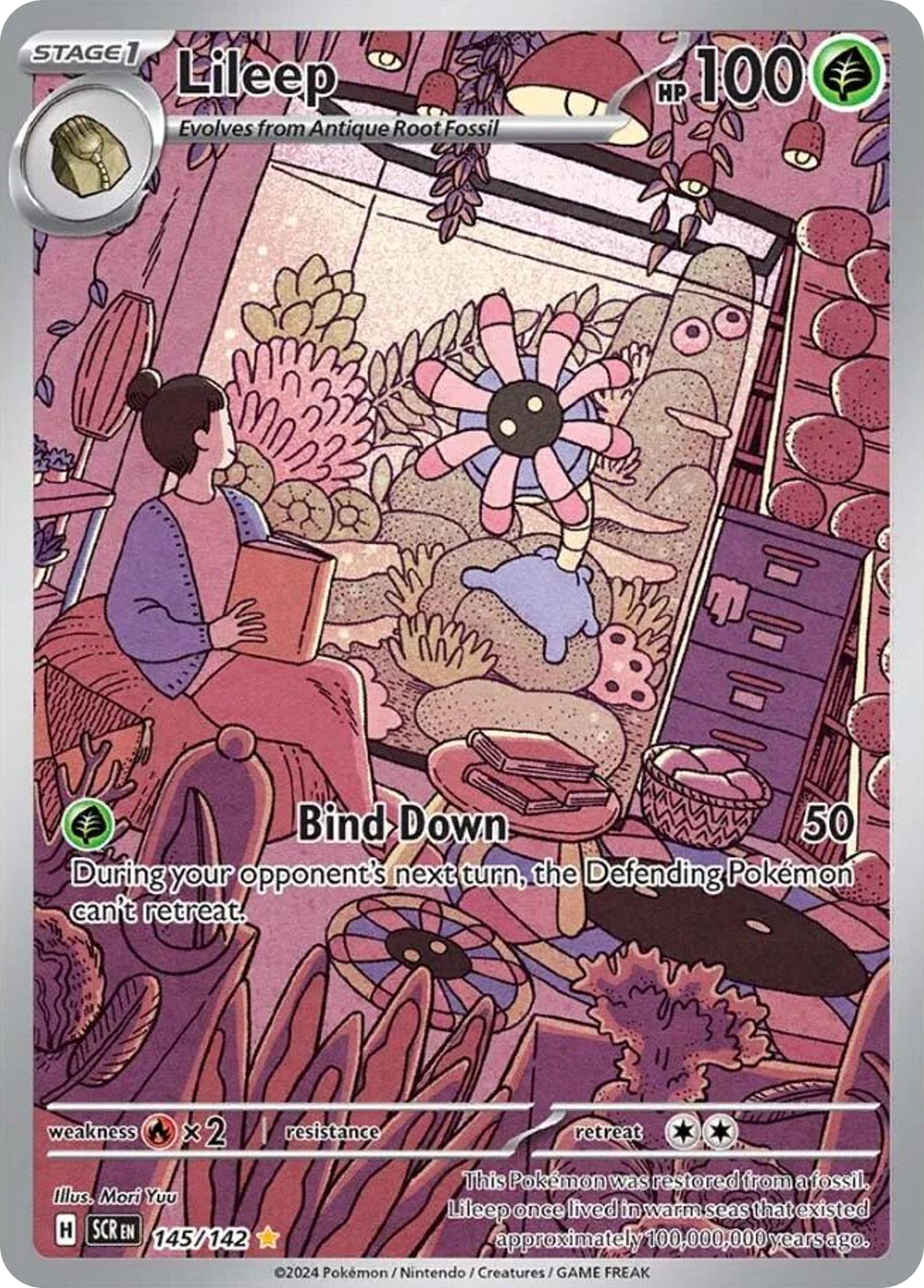 145/142 [SCR] Lileep - Illustration Rare