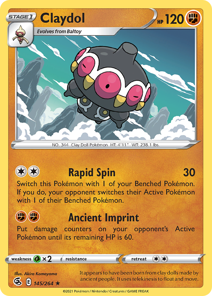 145/264 [FST] Claydol - Rare