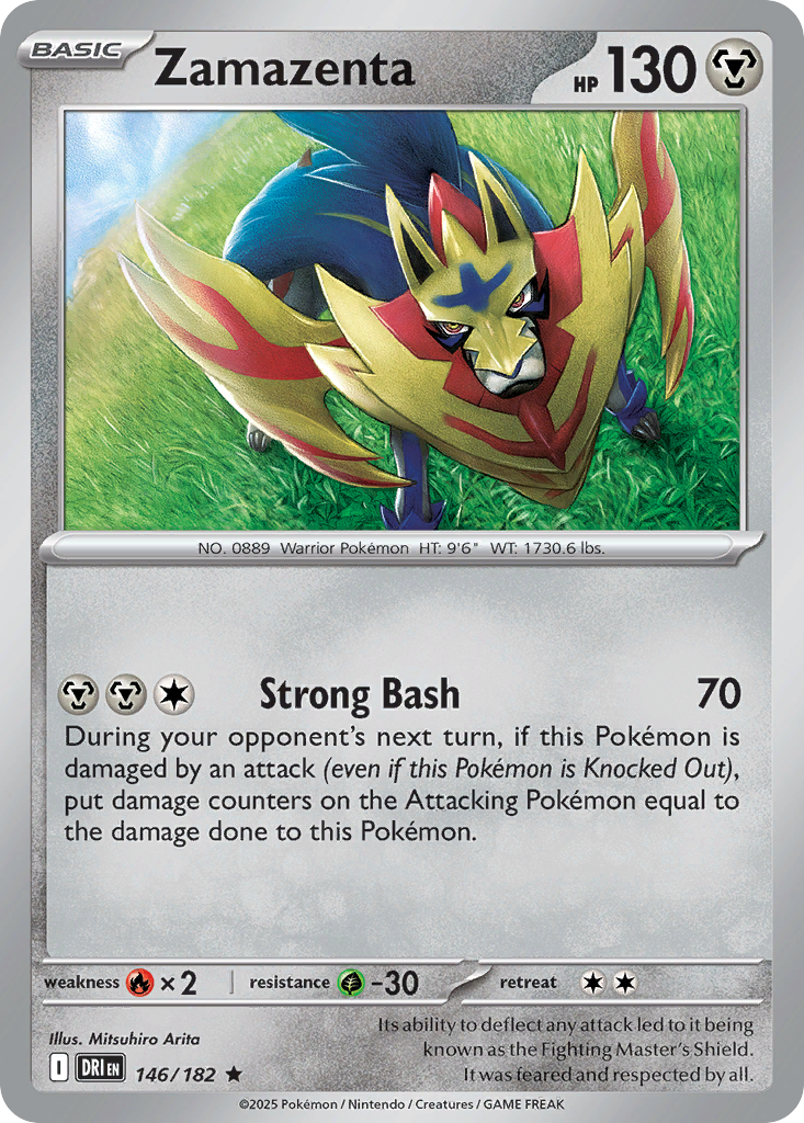 146/182 [DRI] Zamazenta - Rare