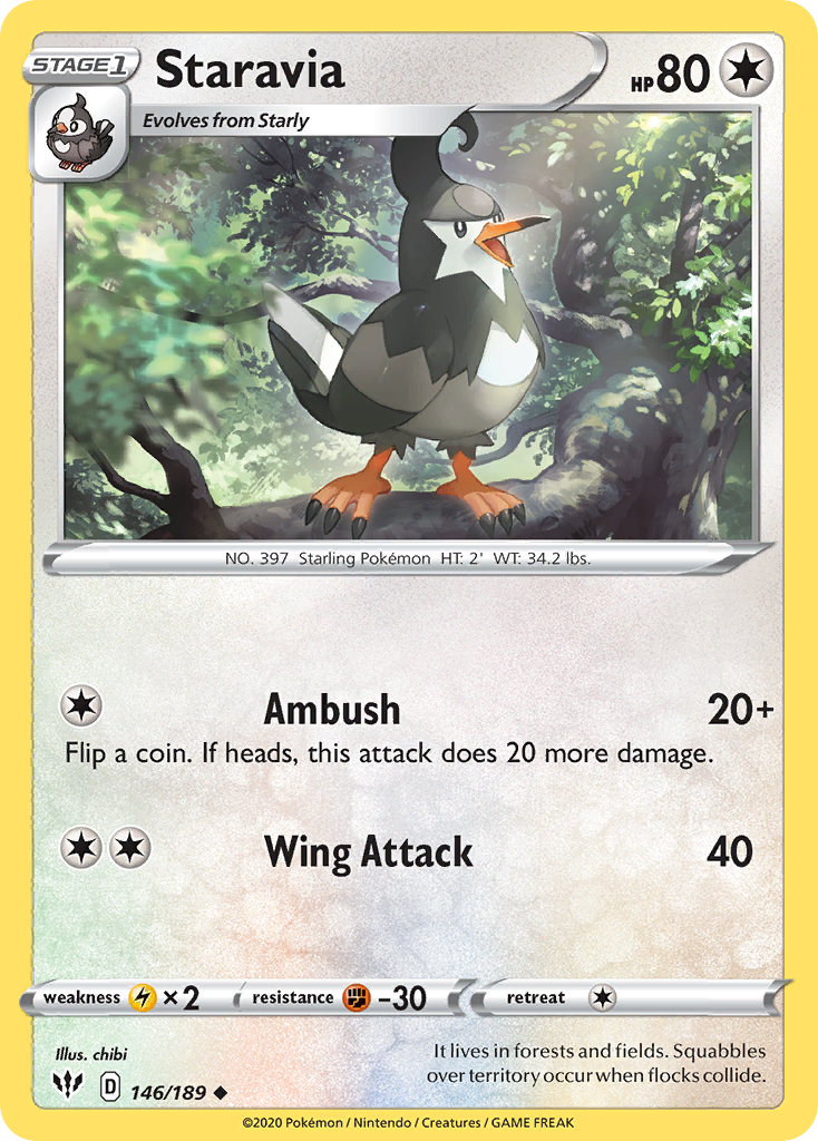 146/189 [DAA] Staravia - Uncommon