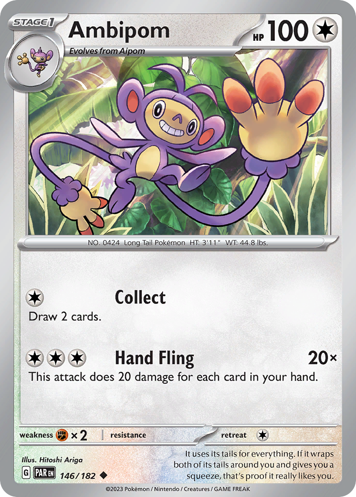 146/182 [SV4] Ambipom - Uncommon