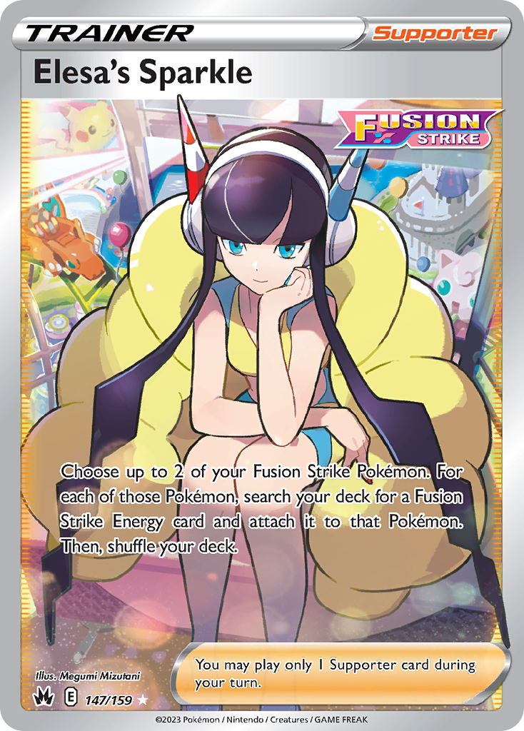 147/159 [CRZ] Elesa's Sparkle - Rare Ultra