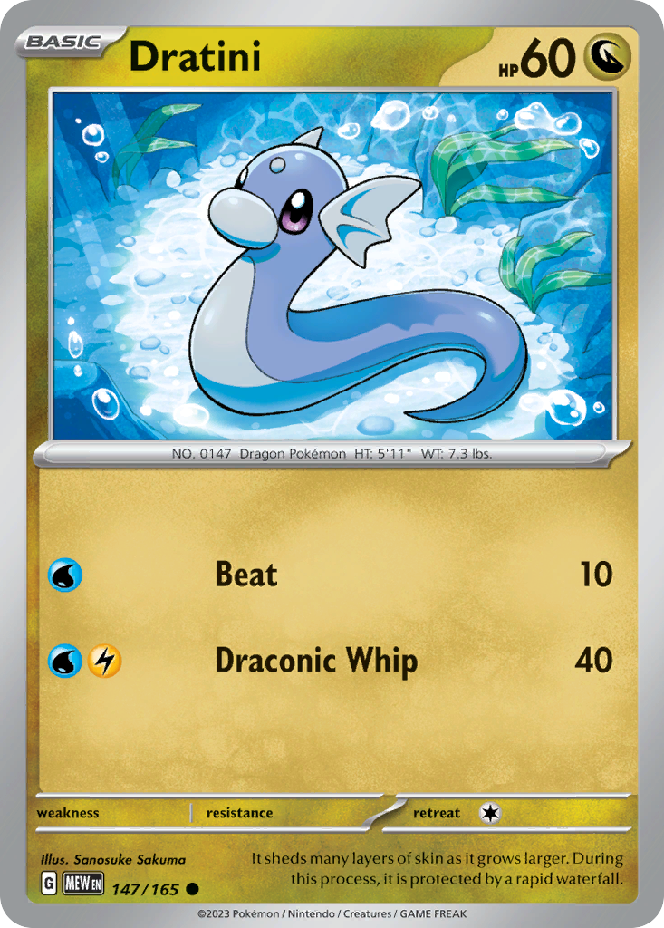 147/165 [SV3PT5] Dratini - Common