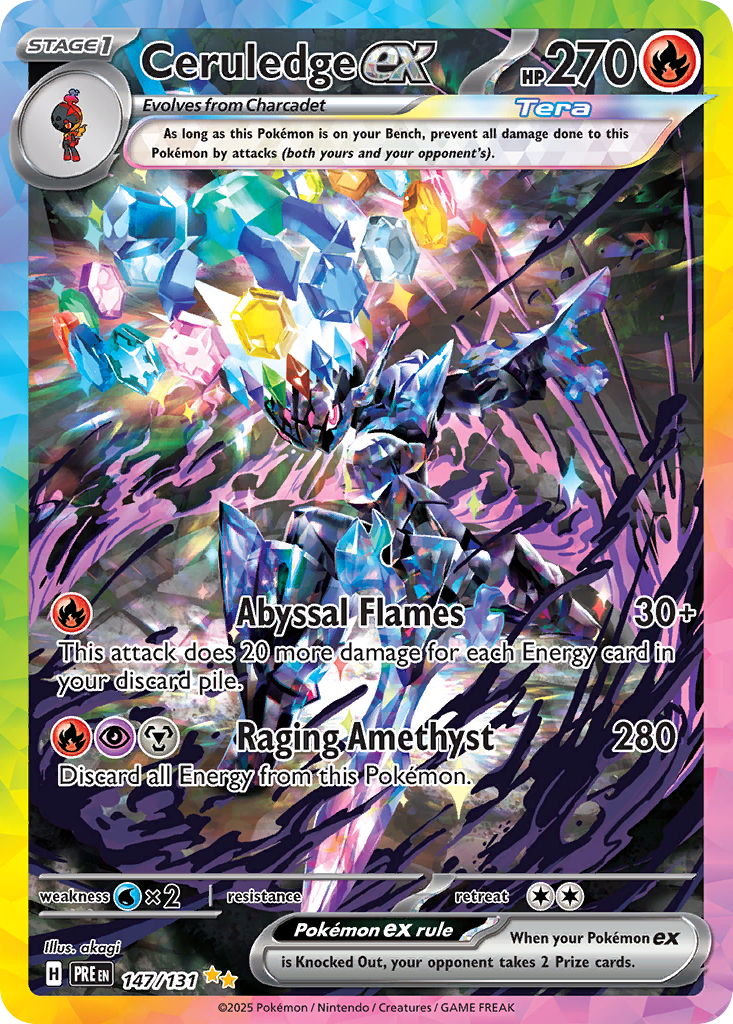 147/131 [PRE] Ceruledge ex - Special Illustration Rare