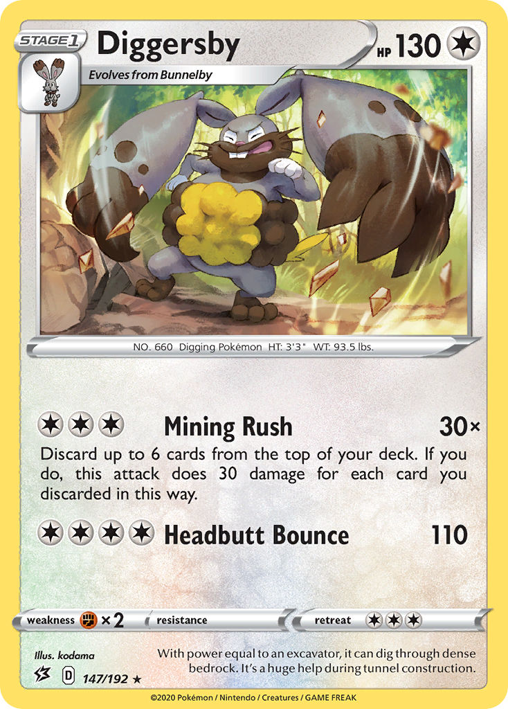 147/192 [RCL] Diggersby - Rare