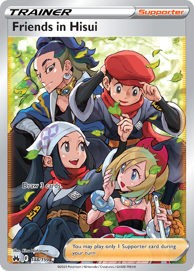 148/159 [CRZ] Friends in Hisui - Rare Ultra