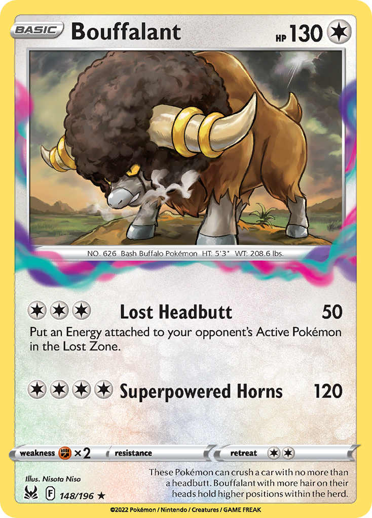 148/196 [LOR] Bouffalant - Rare