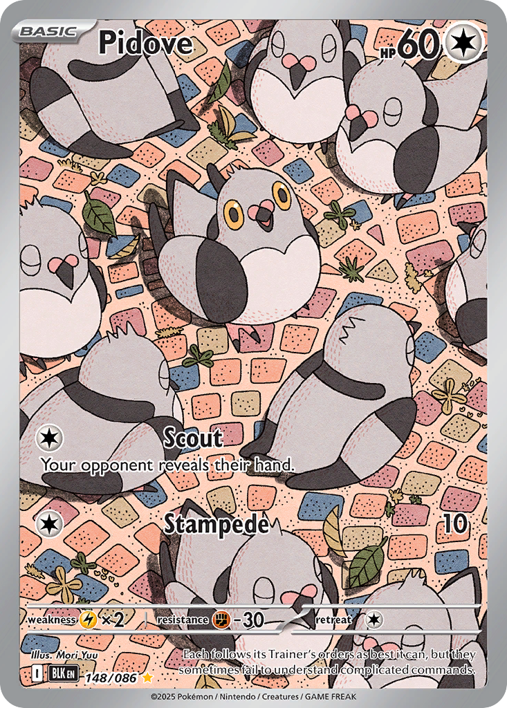 148/86 [BLK] Pidove - Illustration Rare
