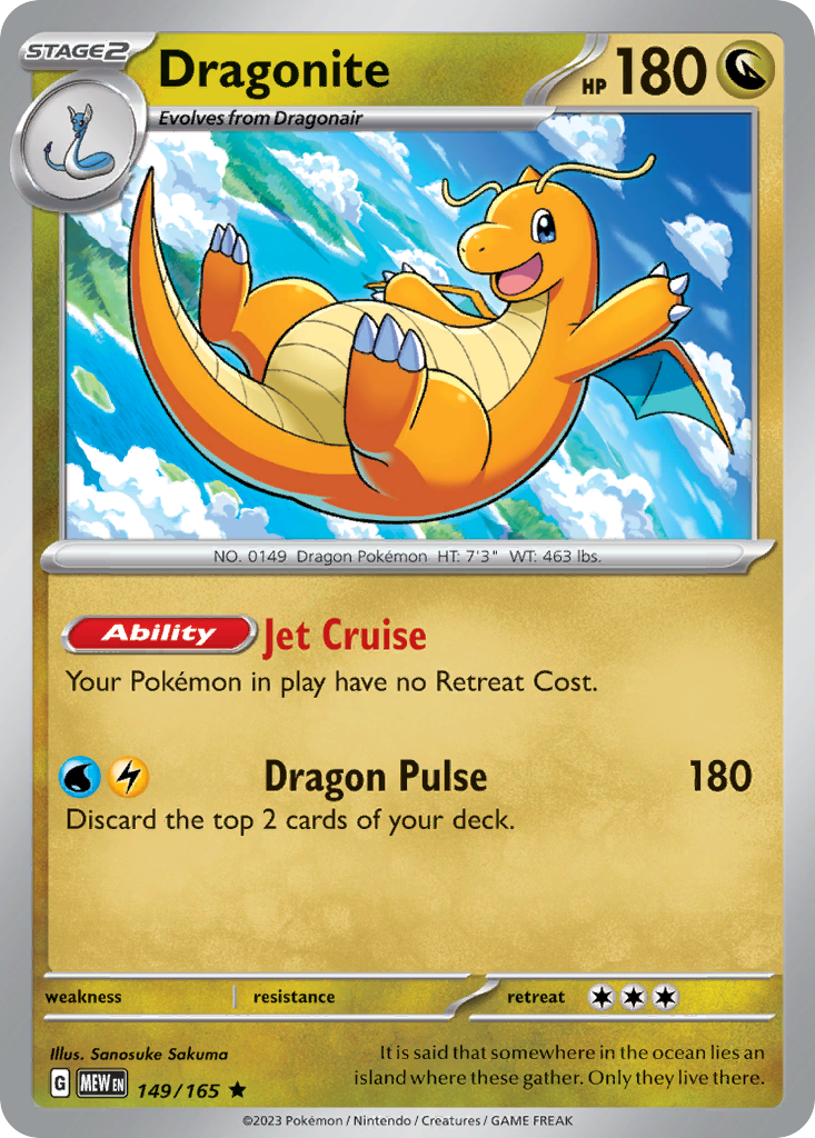 149/165 [SV3PT5] Dragonite - Rare