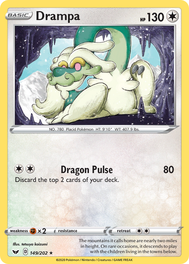 149/202 [SSH] Drampa - Rare