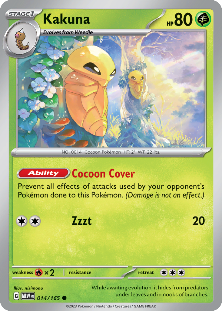 14/165 [SV3PT5] Kakuna - Common