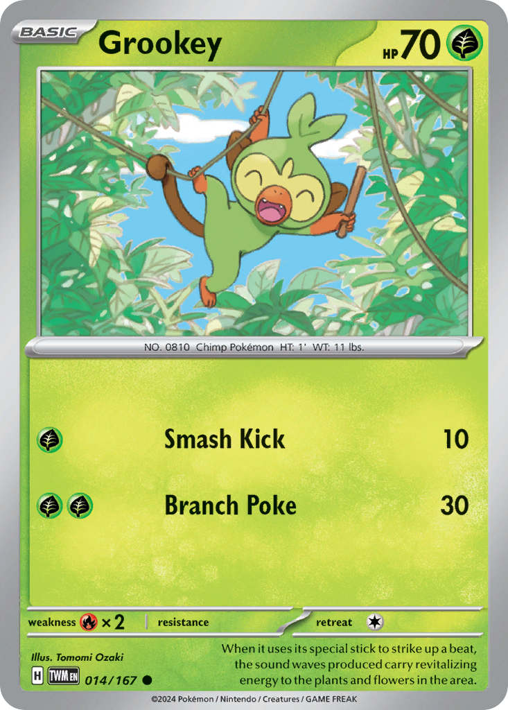 14/167 [TWM] Grookey - Common