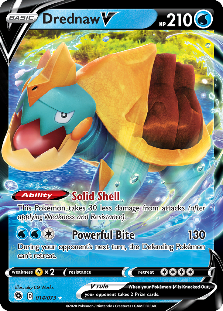 14/73 [CPA] Drednaw V - Rare Holo V