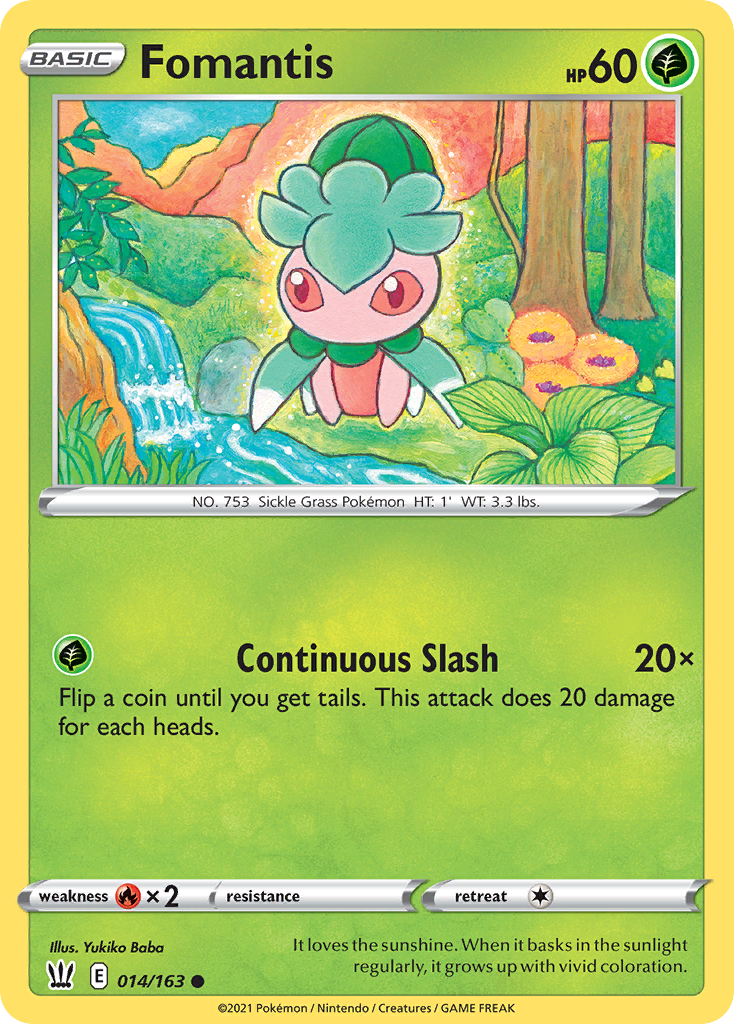 14/163 [BST] Fomantis - Common