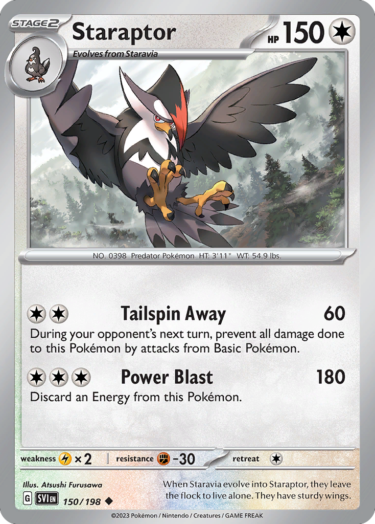 150/198 [SV1] Staraptor - Uncommon