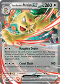 150/182 [DRI] Team Rocket's Persian ex - Double Rare