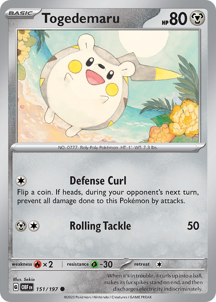 151/197 [SV3] Togedemaru - Common