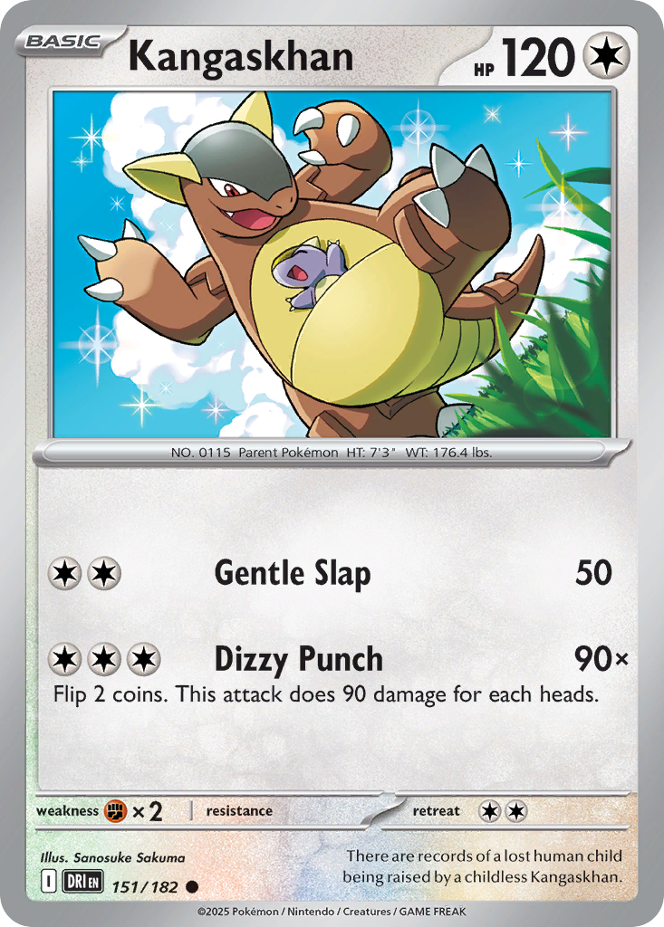 151/182 [DRI] Kangaskhan - Common