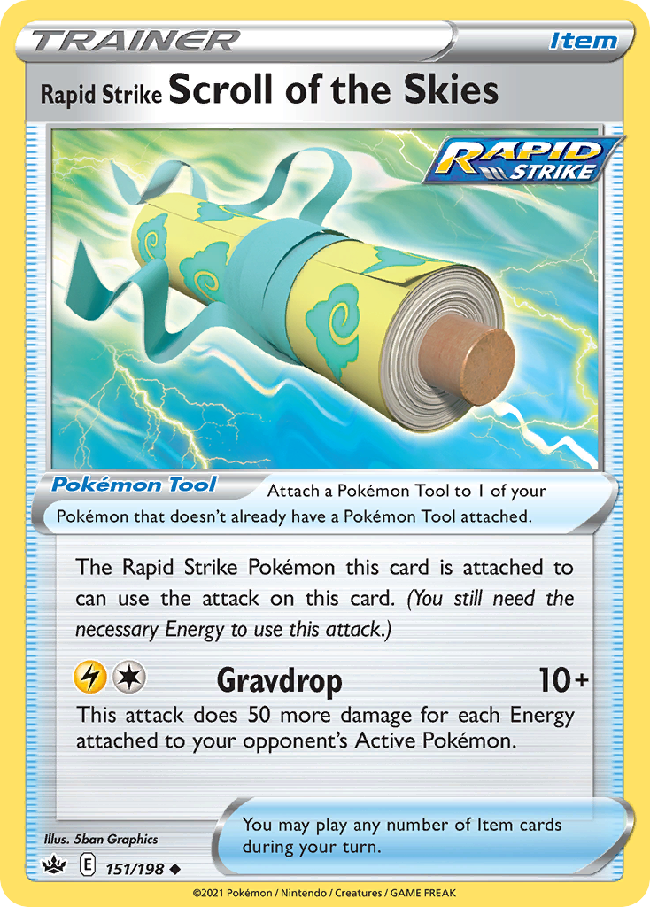 151/198 [CRE] Rapid Strike Scroll of the Skies - Uncommon