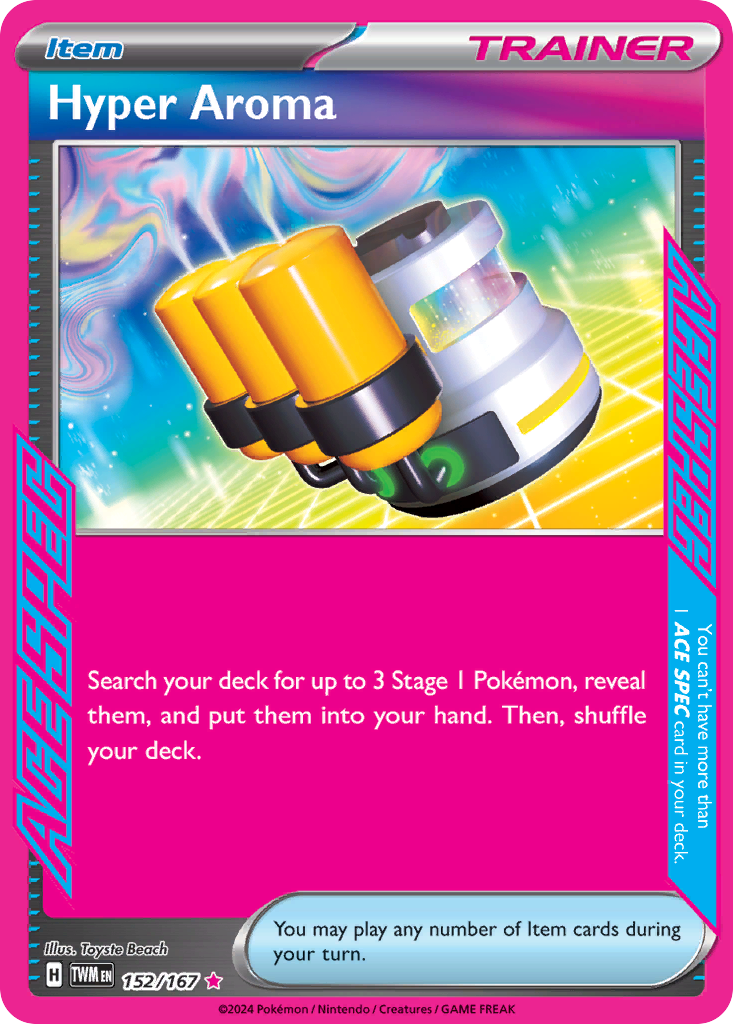 152/167 [TWM] Hyper Aroma - ACE SPEC Rare