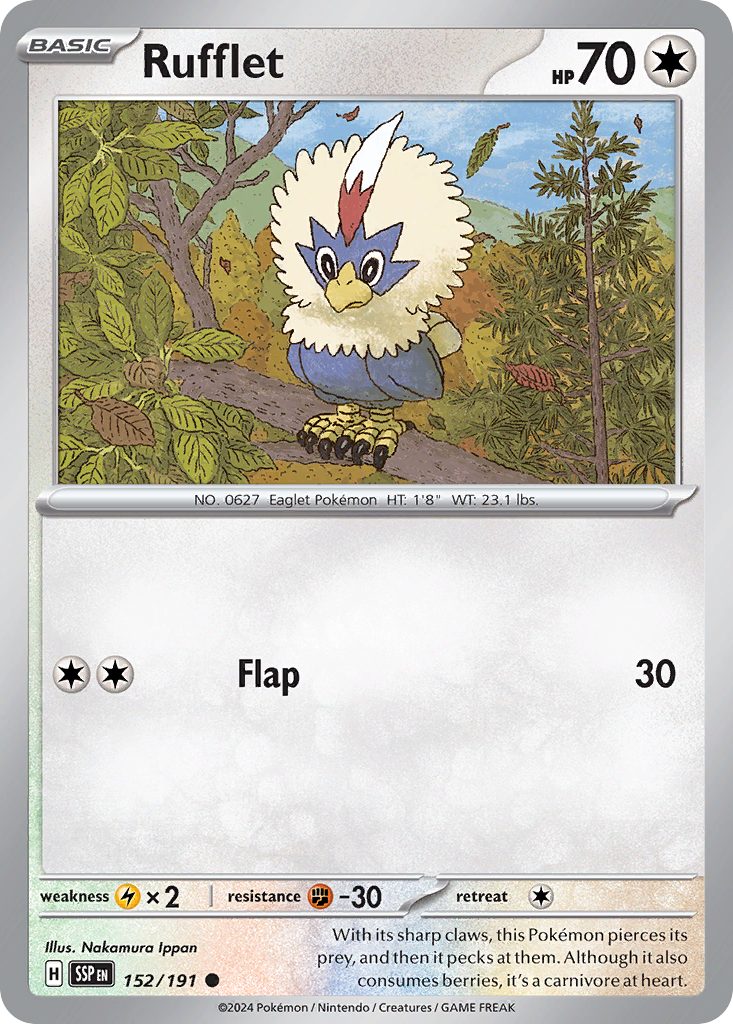 152/191 [SSP] Rufflet - Common