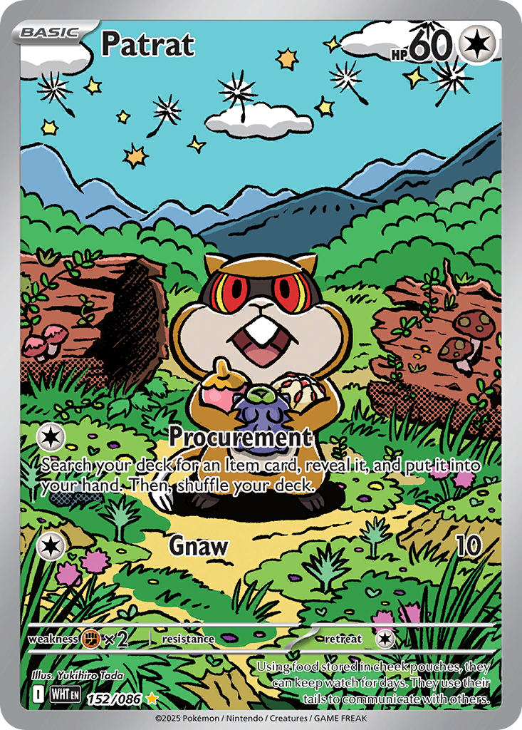 152/86 [WHT] Patrat - Illustration Rare