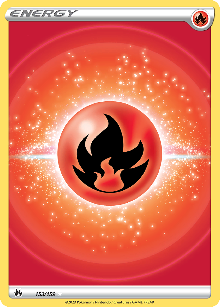 153/159 [CRZ] Fire Energy - Rare Ultra
