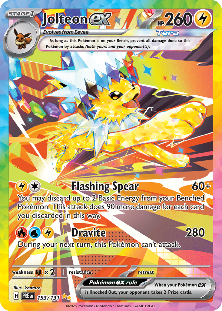 153/131 [PRE] Jolteon ex - Special Illustration Rare