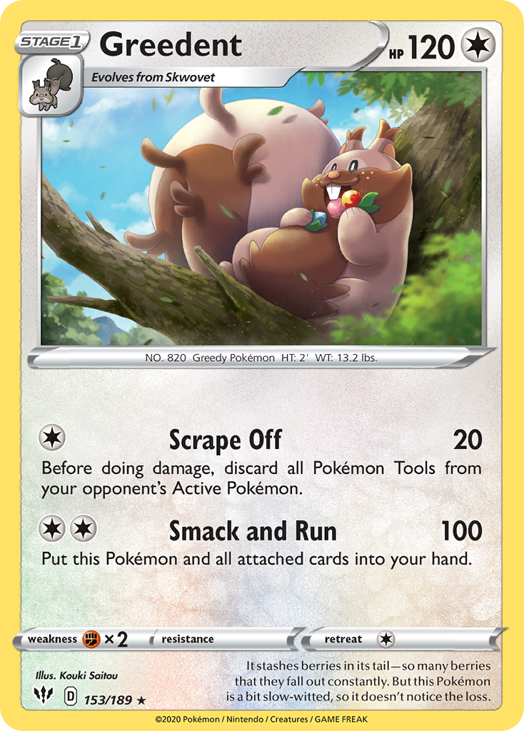 153/189 [DAA] Greedent - Rare