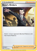 154/192 [RCL] Boss's Orders - Rare Holo