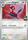 154/182 [DRI] Team Rocket's Porygon2 - Common