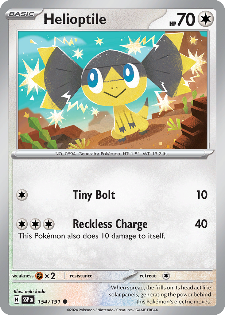 154/191 [SSP] Helioptile - Common