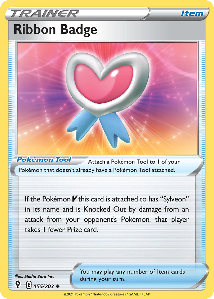 155/203 [EVS] Ribbon Badge - Uncommon