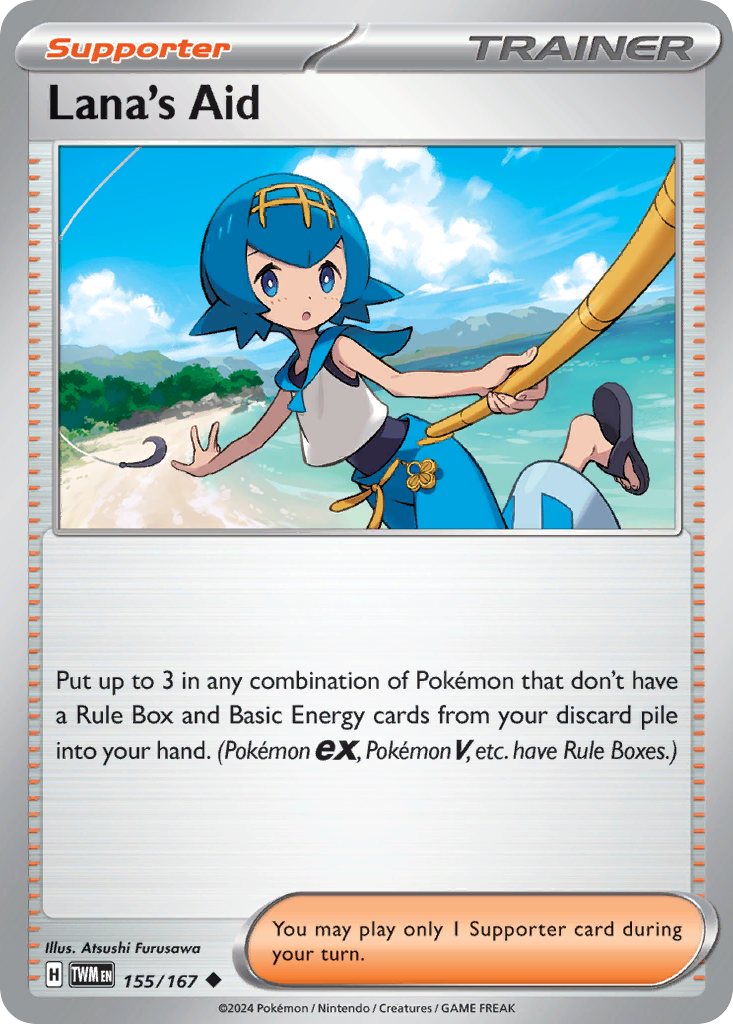 155/167 [TWM] Lana's Aid - Uncommon