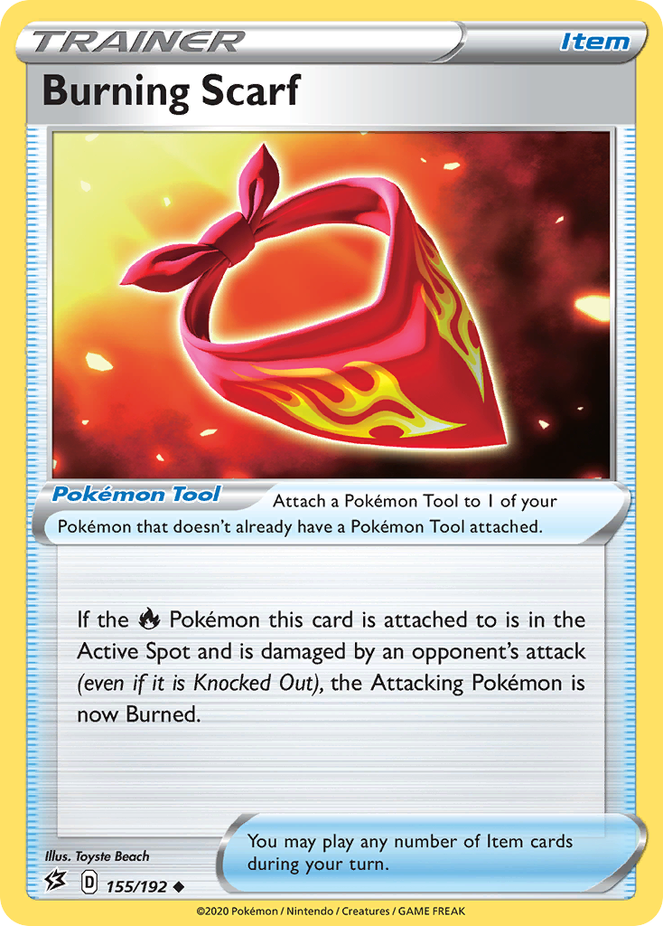 155/192 [RCL] Burning Scarf - Uncommon