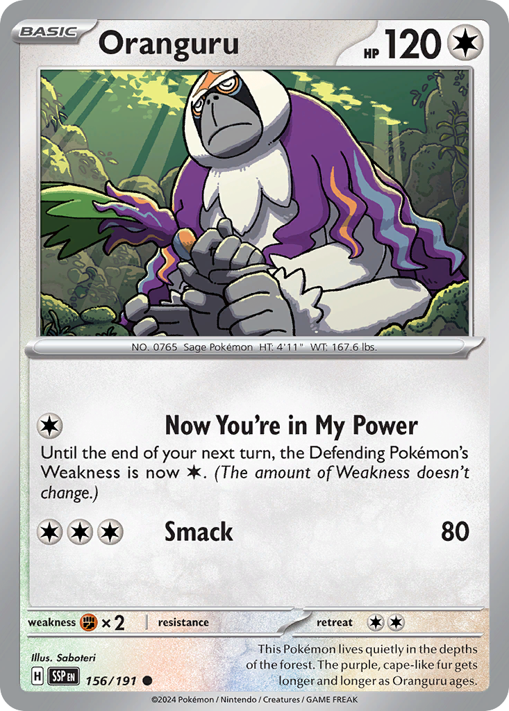 156/191 [SSP] Oranguru - Common