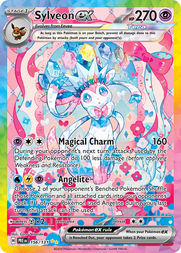 156/131 [PRE] Sylveon ex - Special Illustration Rare