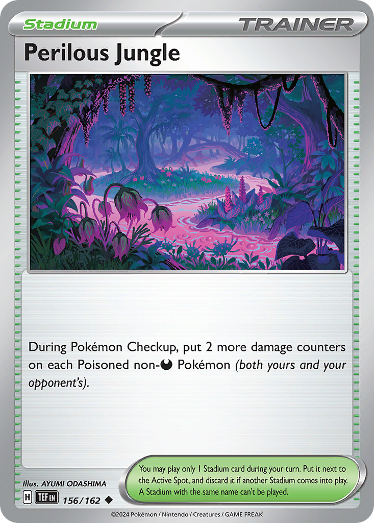 156/162 [TEF] Perilous Jungle - Uncommon