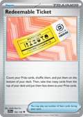 156/159 [JTG] Redeemable Ticket - Uncommon