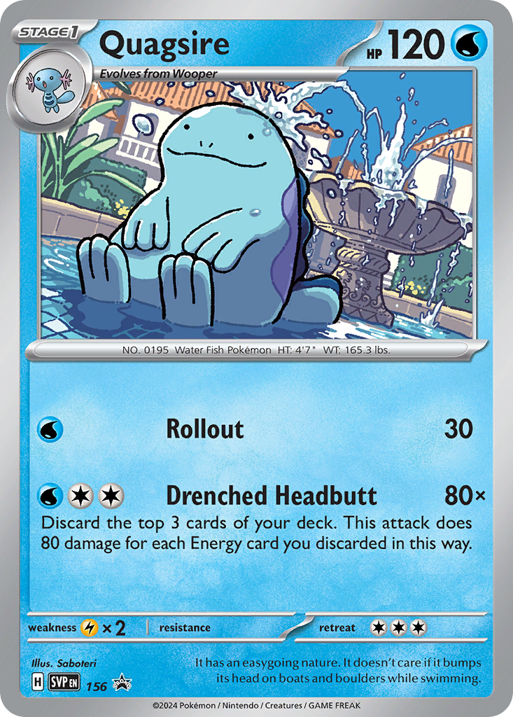 156/215 [PR-SV] Quagsire - Promo