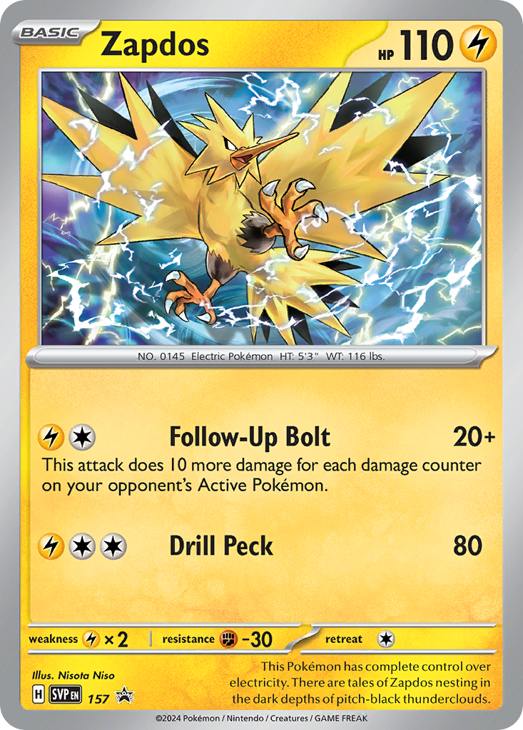 157/215 [PR-SV] Zapdos - Promo