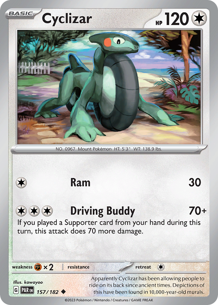 157/182 [SV4] Cyclizar - Uncommon
