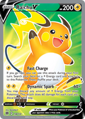 158/172 [BRS] Raichu V - Rare Ultra