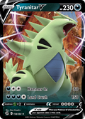 158/264 [FST] Tyranitar V - Rare Holo V
