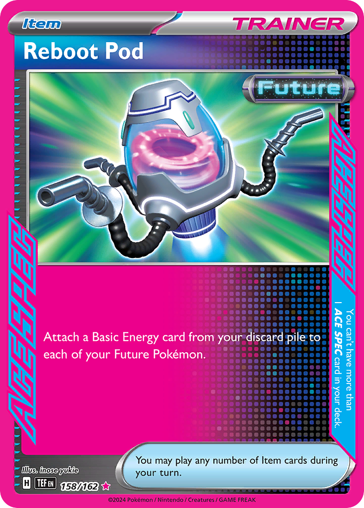 158/162 [TEF] Reboot Pod - ACE SPEC Rare
